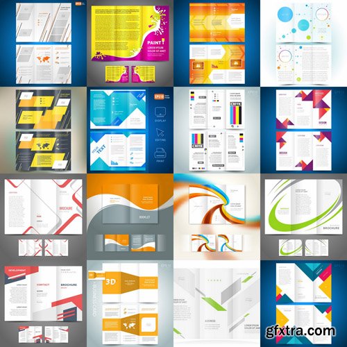 Brochure Template Design #16 - 25 Vector