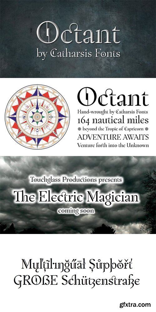 Octant Font Family 2 Font $40