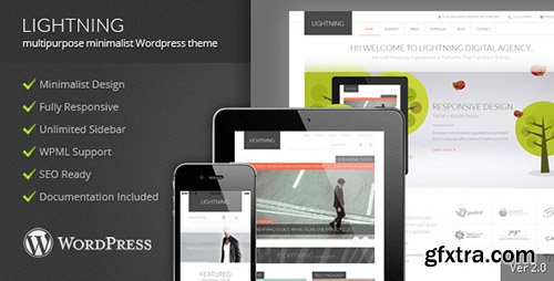 ThemeForest - Lightning v1.2 - Multipurpose Minimalist Theme