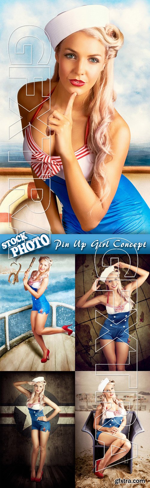 Stock Photo - Pin Up Girl Concept