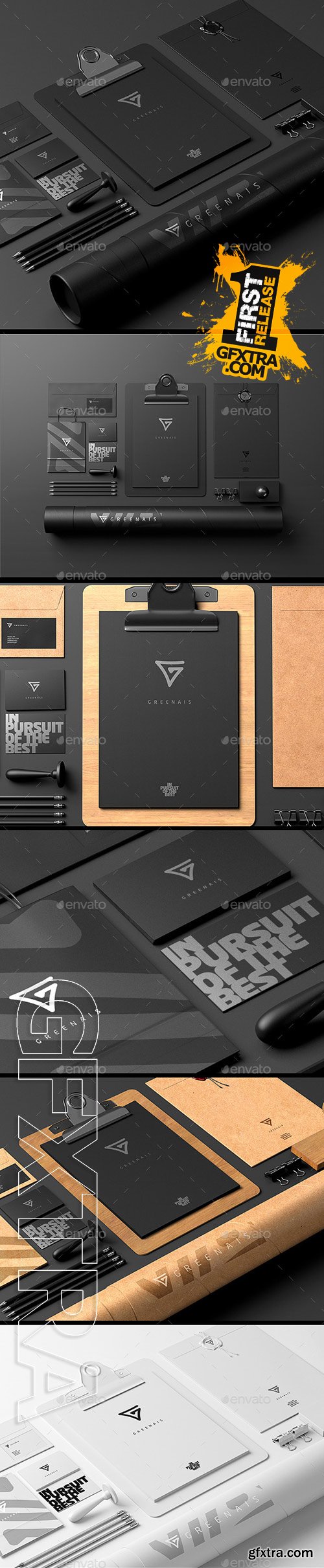 GraphicRiver - Stationery / Branding Mock-Up 9731301