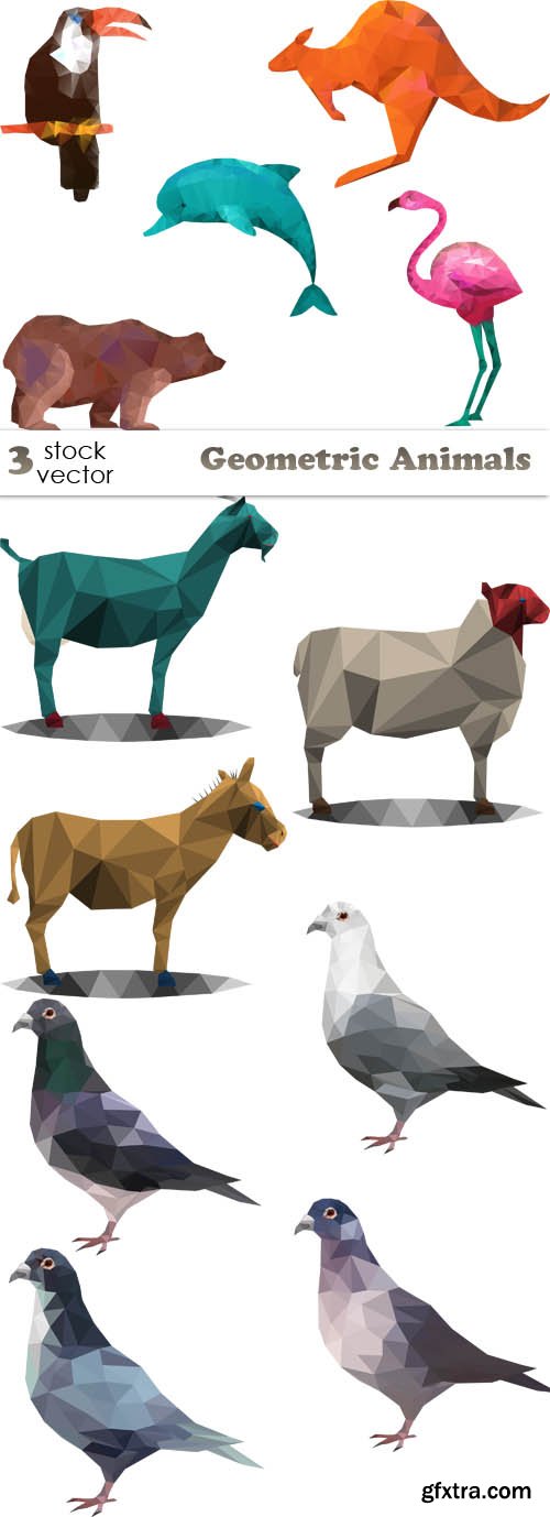 Vectors - Geometric Animals