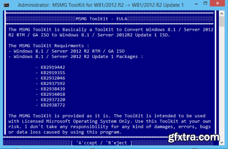MSMG ToolKit for Windows 7-10 / Server 2008 R2-2012 R2 v1.4