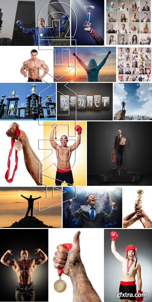 Stock Photos - Winner 3, 25xJPG