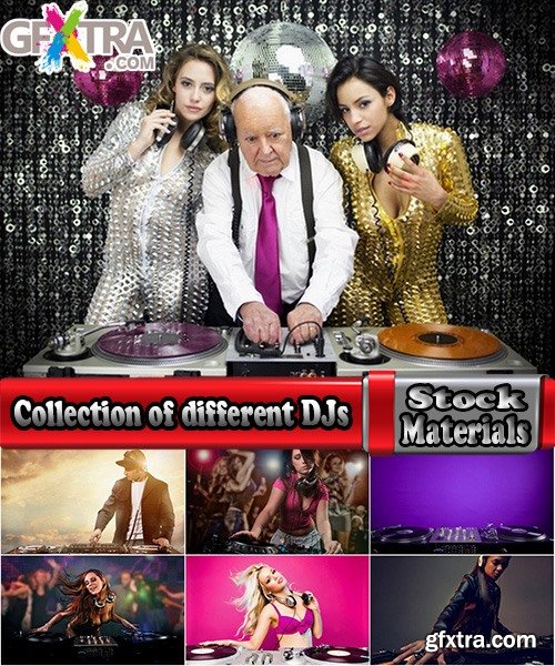 Collection of different DJs 25 UHQ Jpeg