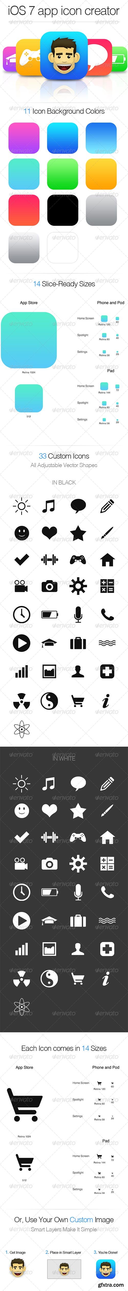 GraphicRiver - iOS 7 App Icon Creator