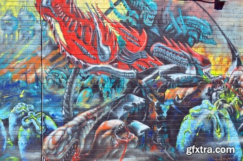 Collection of various images of graffiti 25 UHQ Jpeg