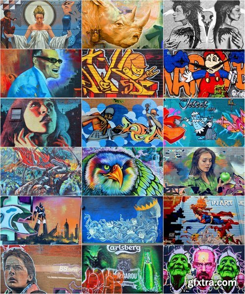 Collection of various images of graffiti 25 UHQ Jpeg