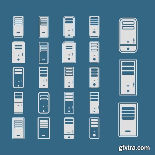 Collection elements of infographics vector image #12-25 Eps