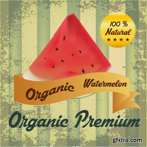 Organic Product Vectors 25xEPS