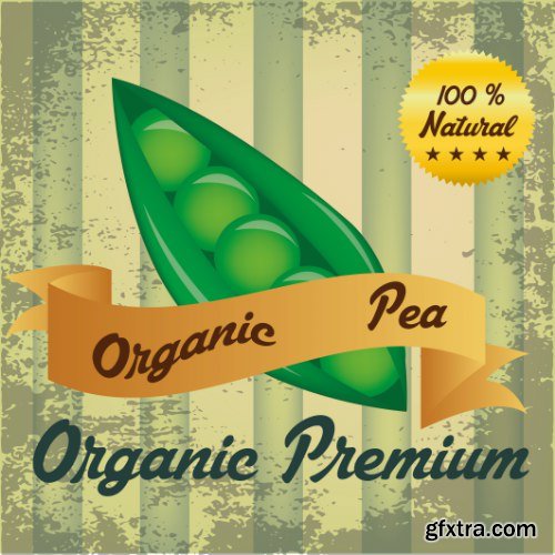 Organic Product Vectors 25xEPS