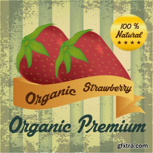 Organic Product Vectors 25xEPS