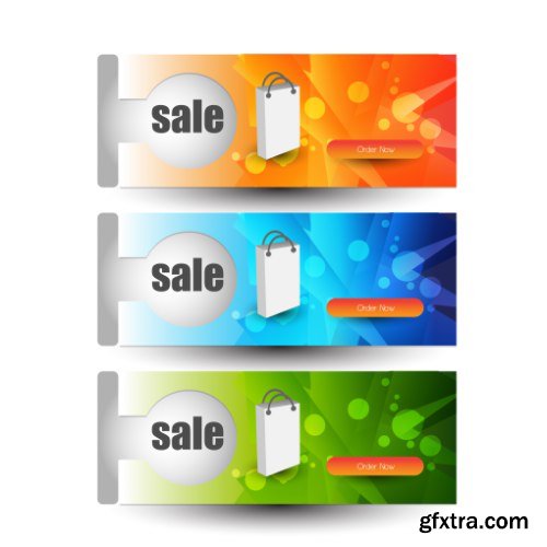 Sale Banner and Tags 50xEPS