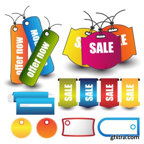 Sale Banner and Tags 50xEPS