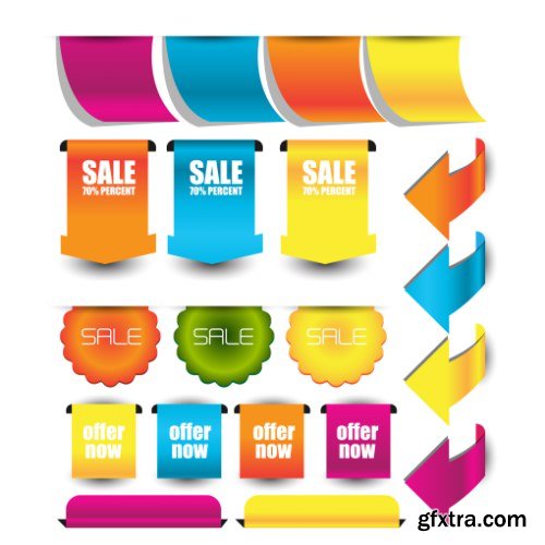 Sale Banner and Tags 50xEPS