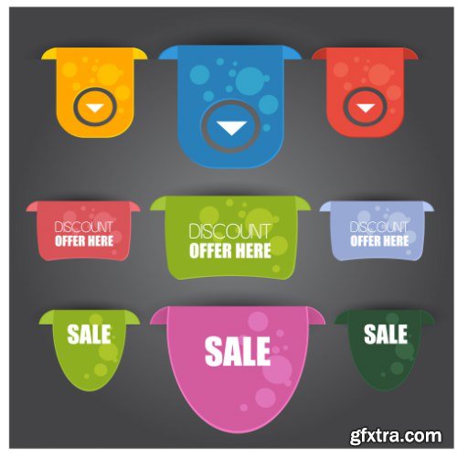 Sale Banner and Tags 50xEPS