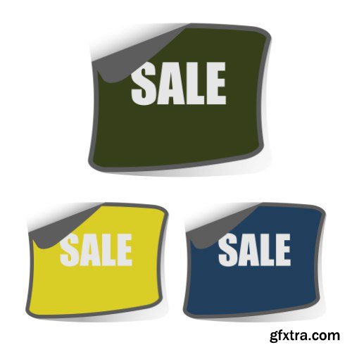 Sale Banner and Tags 50xEPS