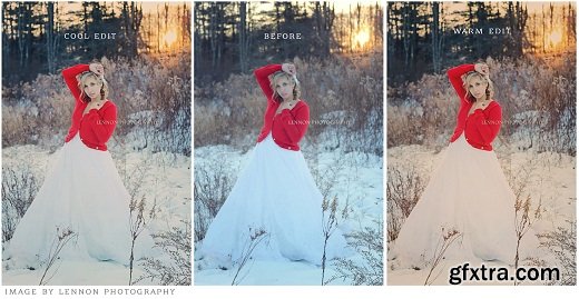 Morgan Burks - Winter Bliss Collection of Photoshop Actions