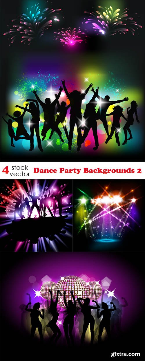 Vectors - Dance Party Backgrounds 2