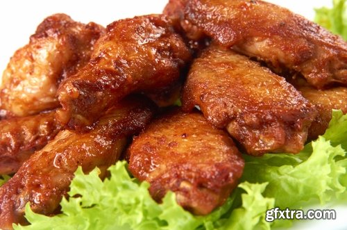 Collection of delicious fried meat 25 UHQ Jpeg