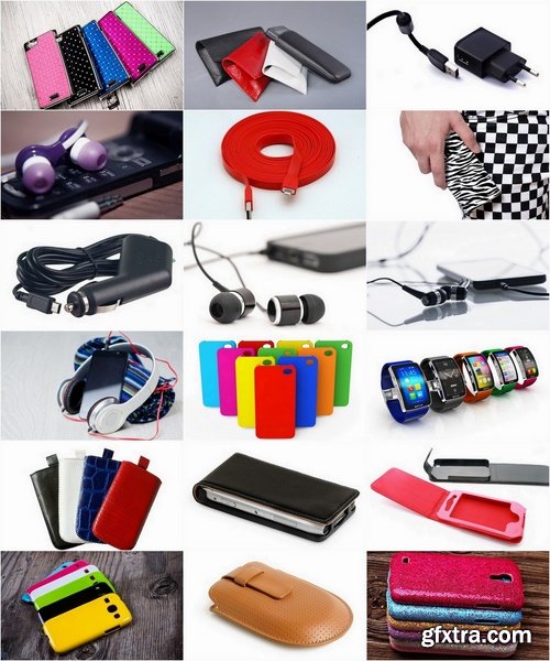 Collection of mobile accessories 25 UHQ Jpeg