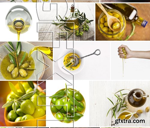 Stock Photos - Olive oil, 25xJPG