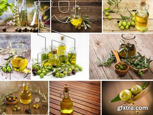 Stock Photos - Olive oil, 25xJPG