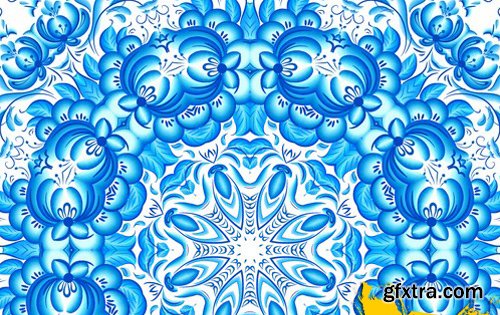 Stock Vectors - Mandala 4, 25xEPS