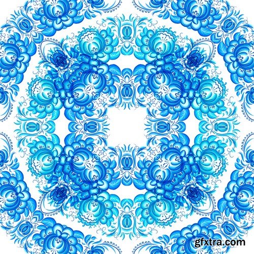 Stock Vectors - Mandala 4, 25xEPS