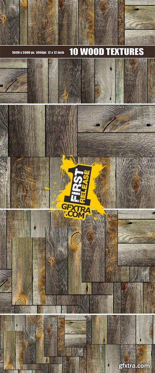 Old Dark Distressed Wood Textures