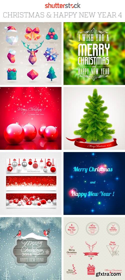 Amazing SS - Christmas & Happy New Year 4, 25xEPS