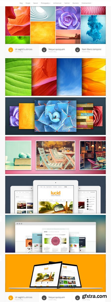 Eight Awesome Web Slider Templates PSD