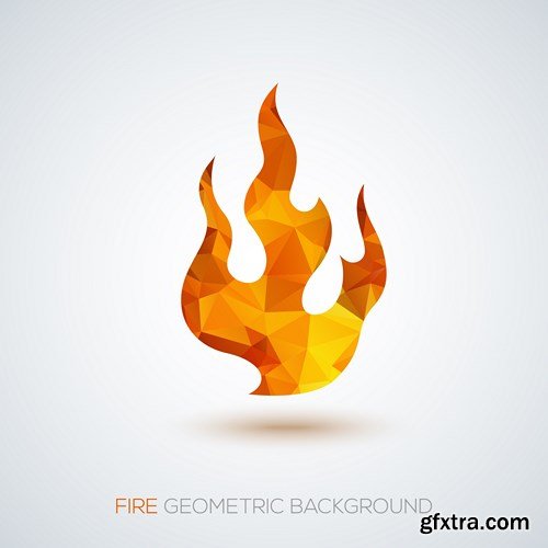 SS Fire Design Vector Elements, 25xEPS