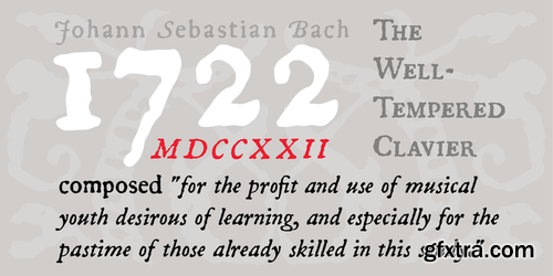 P22 1722 Font Family $150