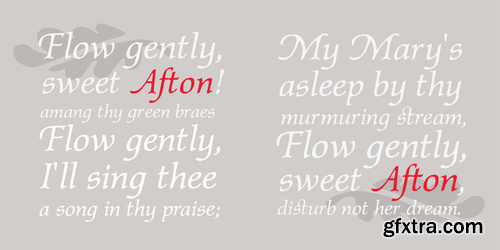 P22 Afton Font Family $25