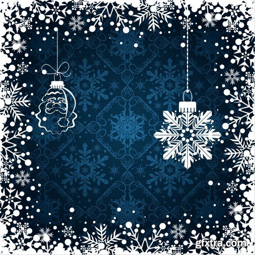 Stock Vectors - Snowflakes, 25xEPS