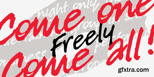 P22 Freely Font Family $25