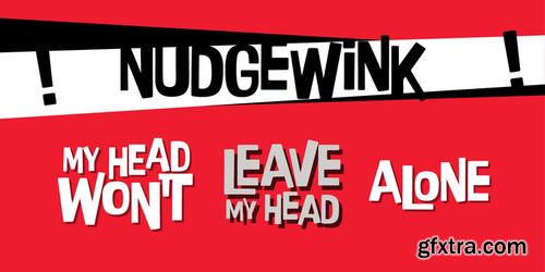 P22 Nudgewink Pro Font Family $90