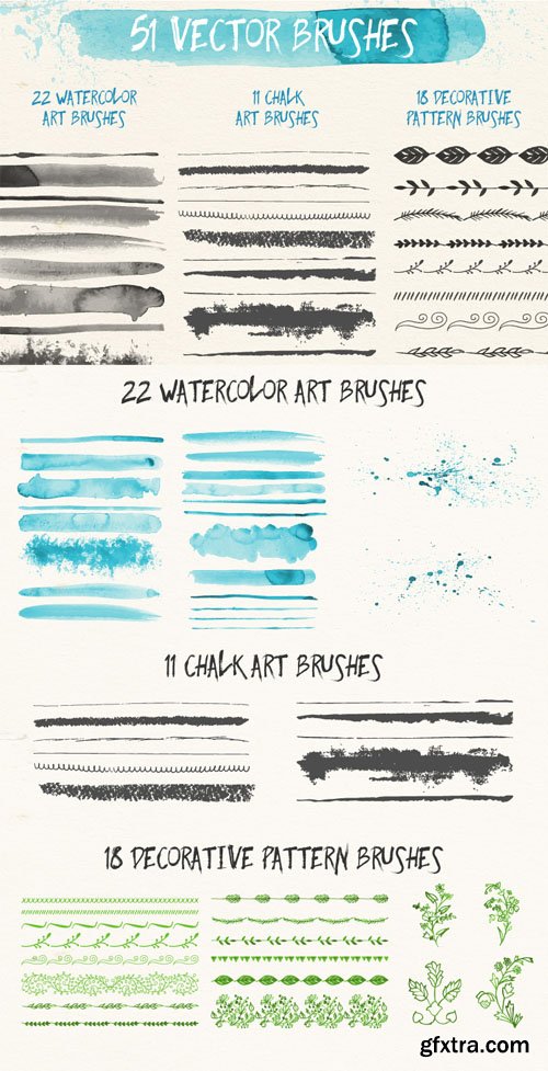 51 Vector Brushes