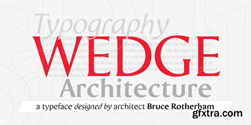 P22 Wedge Font Family $50