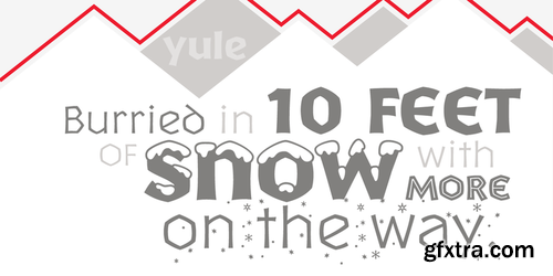 P22 Yule Font Family $90