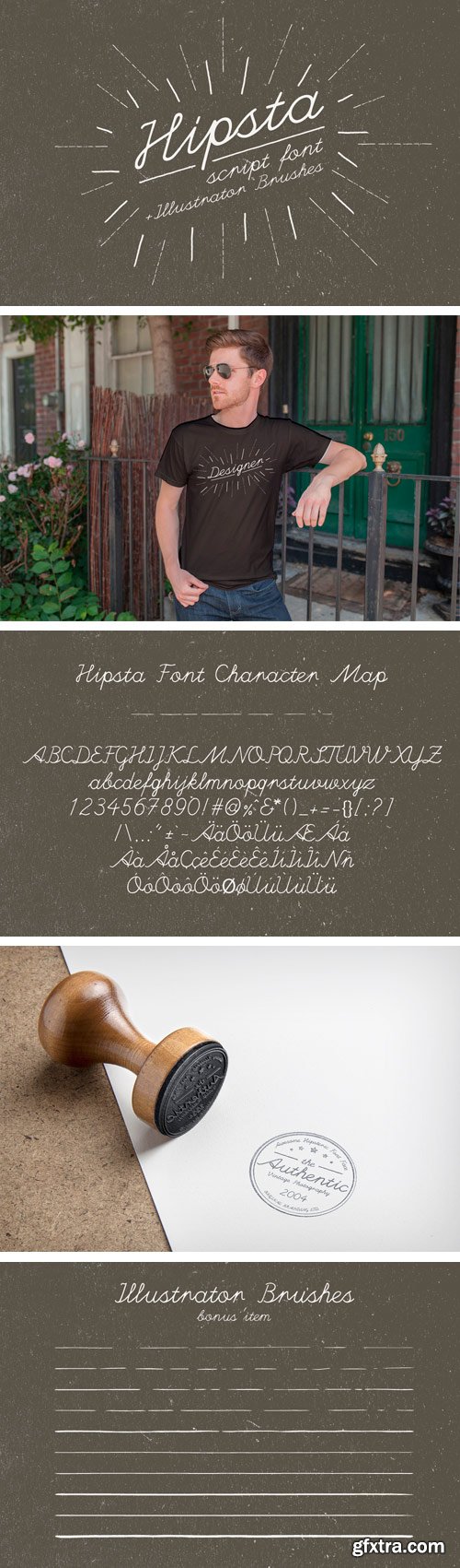 Hipsta Script Font $14