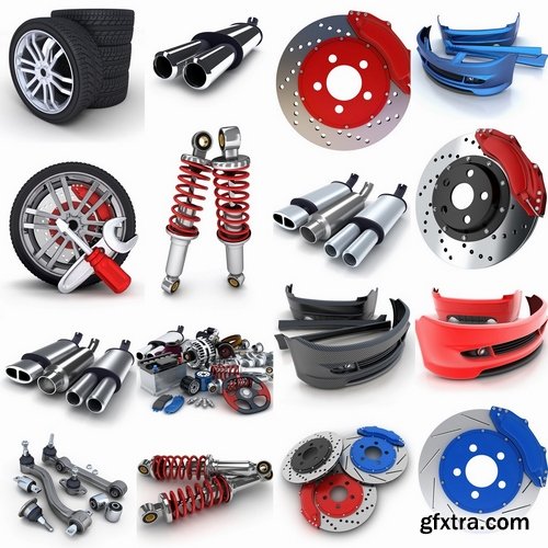 Collection of auto parts 25 UHQ Jpeg