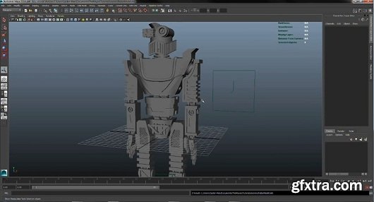 SkillShare – 3D Animation - Modeling Class in Maya - Making Your Own Robot