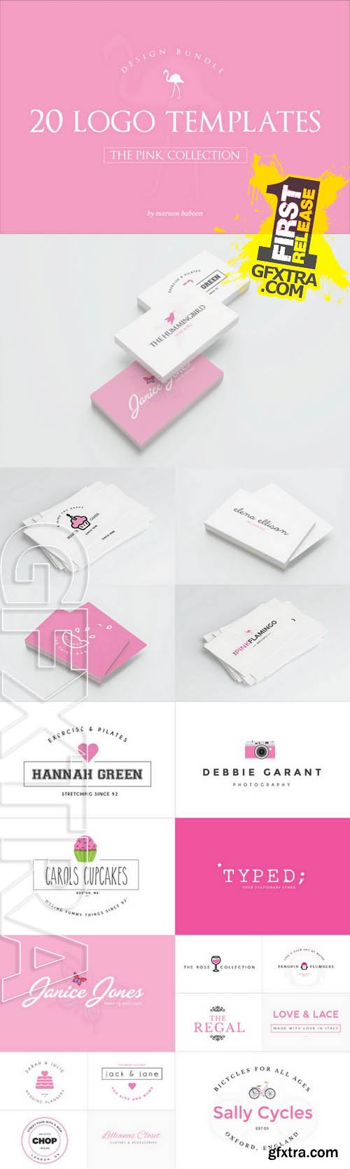 20x Pink Logo Bundle - CM 109925