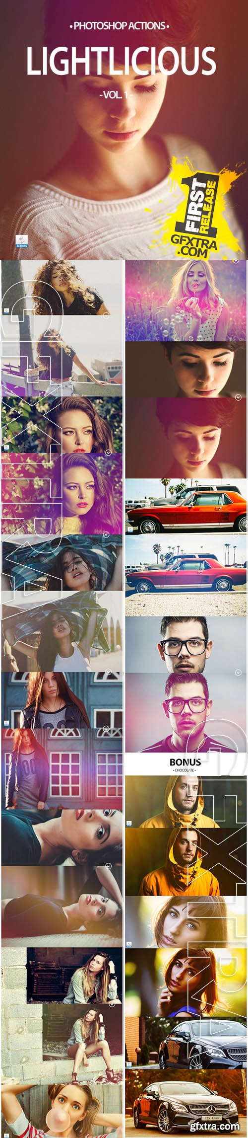 20+ Lightlicious - Photoshop Actions - CM 137507