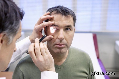 Stock Photos - Ophthalmologist, Oculist, 25xJPG