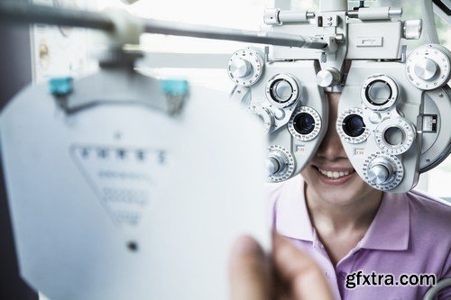 Stock Photos - Ophthalmologist, Oculist, 25xJPG