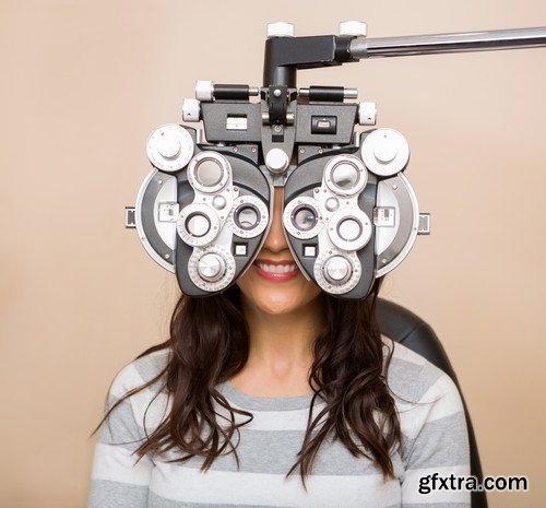 Stock Photos - Ophthalmologist, Oculist, 25xJPG