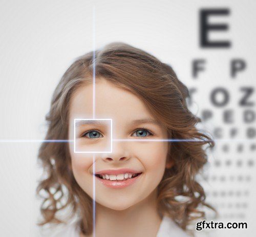 Stock Photos - Ophthalmologist, Oculist, 25xJPG